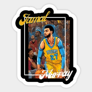 Jamal Murray vector illustration design Sticker